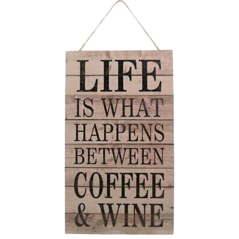 Coffee & Wine Farmhouse Sign - Picture 7 of 7